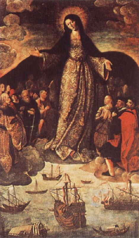 Alejo Fernandez The Virgin of the Navigators oil painting picture